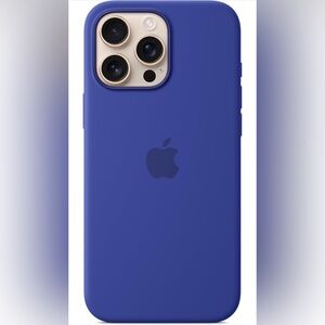 Apple iPhone 16 Pro Max Silicone Case Ultramarine